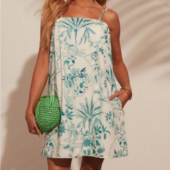 Weekend In Rome Printed Mini Dress - Picture 4 of 5